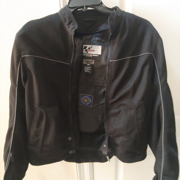 Motogp Dorna 2002 Womens Motorcycle riding jacket Medium W/padded inserts - Picture 1 of 7